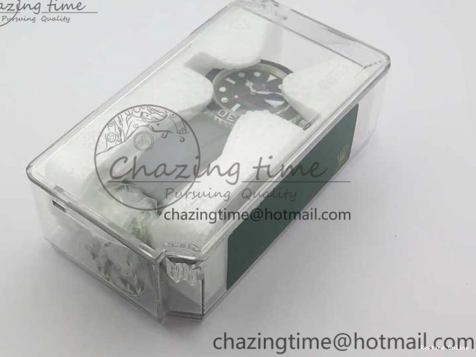 0416 Yacht-Master 116655 ARF SS Custom Made Black Ceramic Bezel on Oysterflex Rubber Strap A HighPerformance 3064